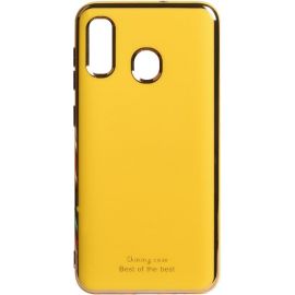 Купить Чехол-накладка TOTO Electroplate TPU 2mm Case Samsung Galaxy A20/A30 Yellow, фото , характеристики, отзывы