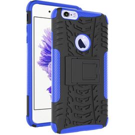 Купить Чехол-накладка TOTO Dazzle Kickstand 2 in 1 Case Apple iPhone 6/6s Blue, фото , характеристики, отзывы