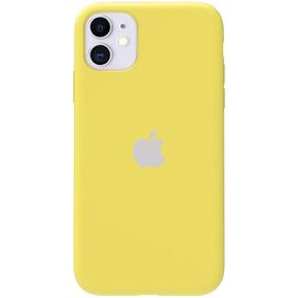 Придбати Чехол-накладка TOTO Silicone Full Protection Case Apple iPhone 11 Lemon Yellow, image , характеристики, відгуки