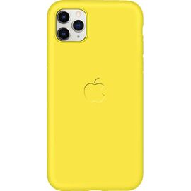 Придбати Чехол-накладка TOTO Silicone Full Protection Case Apple iPhone 11 Pro Max Lemon Yellow, image , характеристики, відгуки