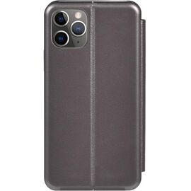 Купить Чехол-накладка TOTO Book Rounded Leather Case Apple iPhone 11 Pro Max  Gray, фото , характеристики, отзывы