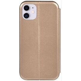 Придбати Чехол-книжка TOTO Book Rounded Leather Case Apple iPhone 11 Gold, image , характеристики, відгуки