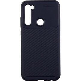 Придбати Чехол-накладка TOTO TPU Carbon Fiber 1,5mm Case Xiaomi Redmi Note 8 Dark Blue, image , характеристики, відгуки