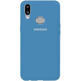 Купить Чехол-накладка TOTO Silicone Full Protection Case Samsung Galaxy A10s Navy Blue, фото , характеристики, отзывы