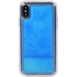 Купить Чехол-накладка TOTO Night Light Liquid Shine Case iPhone X/XS Blue, фото , характеристики, отзывы