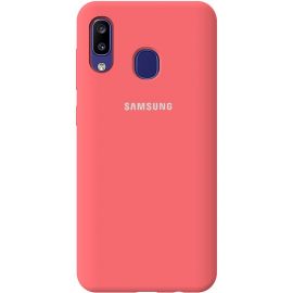 Купить Чехол-накладка TOTO Silicone Full Protection Case Samsung Galaxy M10s/A20/A30 Peach Pink, фото , характеристики, отзывы