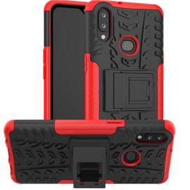 Купить Чехол-накладка TOTO Dazzle Kickstand 2 in 1 Case Samsung Galaxy A10s Red, фото , характеристики, отзывы
