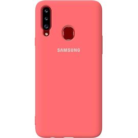 Купить Чехол-накладка TOTO Silicone Full Protection Case Samsung Galaxy A20s Peach Pink, фото , характеристики, отзывы
