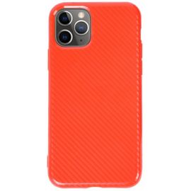 Купить Чехол-накладка TOTO TPU Carbon Fiber 2,0mm Case Apple iPhone 11 Pro Max Red, фото , характеристики, отзывы