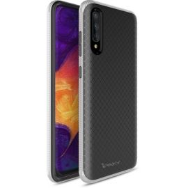 Придбати Чехол-накладка Ipaky Bumblebee Series/PC Frame With TPU Case Samsung Galaxy A50 Silver, image , характеристики, відгуки