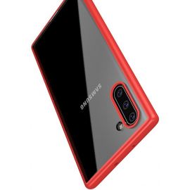 Придбати Чехол-накладка Ipaky Bright Series/TPU Frame With Clear PC Case Samsung Galaxy Note 10 Red, image , характеристики, відгуки