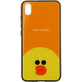 Придбати Чехол-накладка TOTO Cartoon Print Glass Case Xiaomi Redmi 7A Line friends Sally, image , характеристики, відгуки