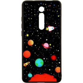 Купить Чехол-накладка TOTO Cartoon Print Glass Case Xiaomi Mi 9T/Mi 9T Pro/Redmi K20/K20 Pro Planets, фото , характеристики, отзывы