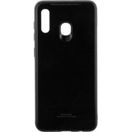 Купить Чехол-накладка TOTO Gradient Glass Case Samsung Galaxy A20/A30 Black, фото , характеристики, отзывы