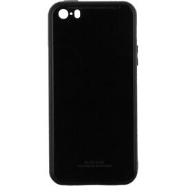 Придбати Чехол-накладка TOTO Gradient Glass Case Apple iPhone 5/5s/SE Black, image , характеристики, відгуки