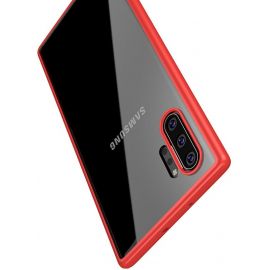 Купить Чехол-накладка Ipaky Bright Series/TPU Frame With Clear PC Case Samsung Galaxy Note 10+ Red, фото , характеристики, отзывы