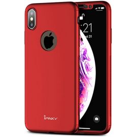 Купить Чехол-накладка Ipaky 360° PC Full Protection PC Case Apple iPhone X/XS Red, фото , характеристики, отзывы