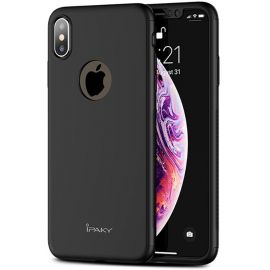 Купить Чехол-накладка Ipaky 360° PC Full Protection PC Case Apple iPhone XS Max Black, фото , характеристики, отзывы