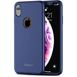 Купить Чехол-накладка Ipaky 360° PC Full Protection PC Case Apple iPhone XR Blue, фото , характеристики, отзывы