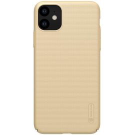 Купить Чехол-накладка Nillkin Super Frosted Shield Case Apple iPhone 11 Gold, фото , характеристики, отзывы