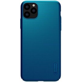 Купить Чехол-накладка Nillkin Super Frosted Shield Case Apple iPhone 11 Pro Peacock Blue, фото , характеристики, отзывы