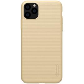 Купить Чехол-накладка Nillkin Super Frosted Shield Case Apple iPhone 11 Pro Max Gold, фото , характеристики, отзывы