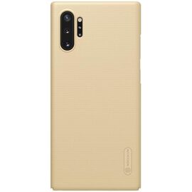 Купить Чехол-накладка Nillkin Super Frosted Shield Case Samsung Galaxy Note 10+ SM-N975 Gold, фото , характеристики, отзывы