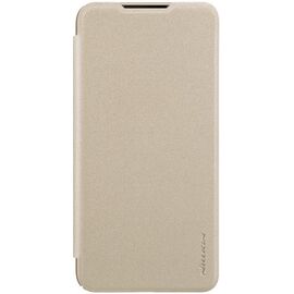 Купить Чехол-книжка Nillkin Sparkle Leather Case Xiaomi Mi A3/Mi CC9e Gold, фото , характеристики, отзывы