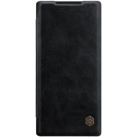 Купить Чехол-книжка Nillkin Qin Leather Case Samsung Galaxy Note 10 SM-N970 Black, фото , характеристики, отзывы