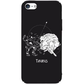 Придбати Чехол-накладка TOTO Full PC Print Case Apple iPhone SE/5s/5 #172_Taurus Black, image , характеристики, відгуки