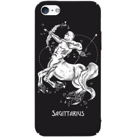 Купить Чехол-накладка TOTO Full PC Print Case Apple iPhone SE/5s/5 #171_Sagittarius Black, фото , характеристики, отзывы