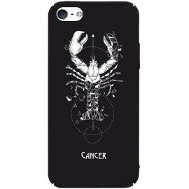 Купить Чехол-накладка TOTO Full PC Print Case Apple iPhone SE/5s/5 #169_Cancer Black, фото , характеристики, отзывы