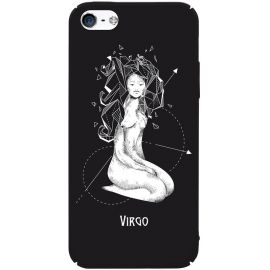 Придбати Чехол-накладка TOTO Full PC Print Case Apple iPhone SE/5s/5 #165_Virgo Black, image , характеристики, відгуки