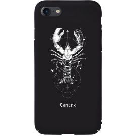 Придбати Чехол-накладка TOTO Full PC Print Case Apple iPhone 7/8/SE 2020 #169_Cancer Black, image , характеристики, відгуки