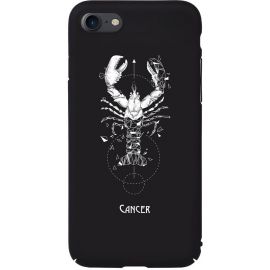 Купить Чехол-накладка TOTO Full PC Print Case Apple iPhone 7/8/SE 2020 #169_Cancer Black, фото , характеристики, отзывы