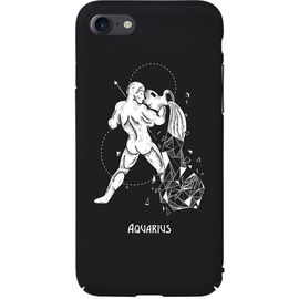 Придбати Чехол-накладка TOTO Full PC Print Case Apple iPhone 7/8/SE 2020 #164_Aquarius Black, image , характеристики, відгуки