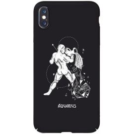 Купить Чехол-накладка TOTO Full PC Print Case Apple iPhone XS Max #164_Aquarius Black, фото , характеристики, отзывы