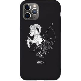 Купить Чехол-накладка TOTO Full PC Print Case Apple iPhone 11 Pro Max #168_Aries Black, фото , характеристики, отзывы