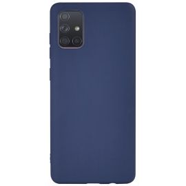 Купить Чехол-накладка TOTO 1mm Matt TPU Case Samsung Galaxy A71 Navy Blue, фото , характеристики, отзывы