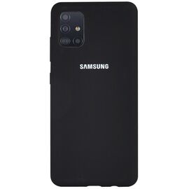 Купить Чехол-накладка TOTO Silicone Full Protection Case Samsung Galaxy A51 Black, фото , характеристики, отзывы