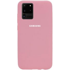 Купить Чехол-накладка TOTO Silicone Full Protection Case Samsung Galaxy S20 Ultra Peach Pink, фото , характеристики, отзывы