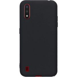 Придбати Чехол-накладка TOTO 1mm Matt TPU Case Samsung Galaxy A01 Black, image , характеристики, відгуки