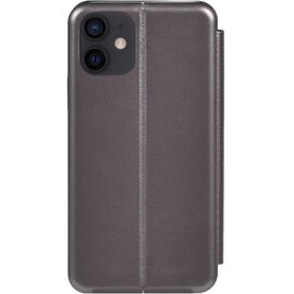 Купить Чехол-накладка TOTO Book Rounded Leather Case Apple iPhone 12 Mini Grey, фото , характеристики, отзывы