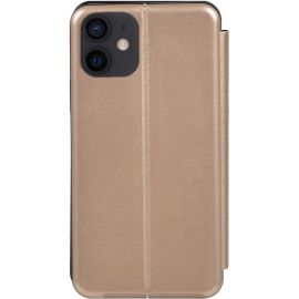 Купить Чехол-накладка TOTO Book Rounded Leather Case Apple iPhone 12/12 Pro Gold, фото , характеристики, отзывы