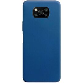 Купить Чехол-накладка TOTO Silicone Full Protection Case Xiaomi Poco X3 Navy Blue, фото , характеристики, отзывы