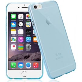 Придбати Чехол-накладка TOTO TPU case 0.2mm iPhone 6/6s Clear/Blue, image , характеристики, відгуки