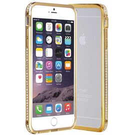 Придбати Бампер SHENGO SG03 Metal Bumper iPhone 5 Gold, image , характеристики, відгуки