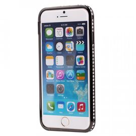 Придбати Бампер SHENGO SG03 Metal Bumper iPhone 6/6s Black, image , характеристики, відгуки