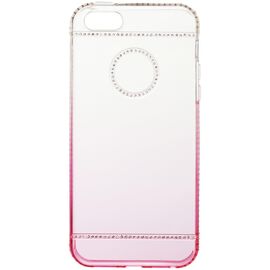 Придбати Чехол-накладка SHENGO SG64C-Pro Gradient iPhone 5/5s/SE Pink, image , характеристики, відгуки