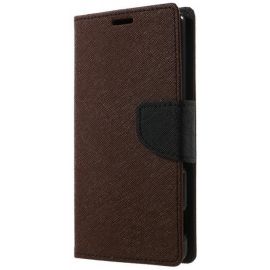 Купить Чехол-книжка TOTO Book Cover Mercury Samsung Galaxy A3 A310 2016 DS Brown, фото , характеристики, отзывы